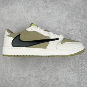 Air Jordan 1 Low Golf x Travis Scott Neutral Olive