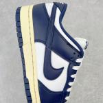 Nike Dunk Low "Midnight Navy and White"