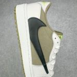 Air Jordan 1 Low Golf x Travis Scott Neutral Olive
